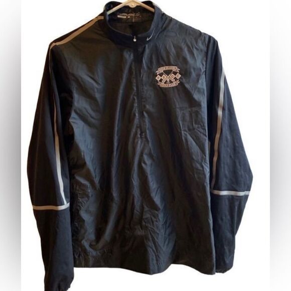 Nike Jackets & Blazers - Nike golf women’s 3/4 zip Fourseason golf club, embroidered jacket L